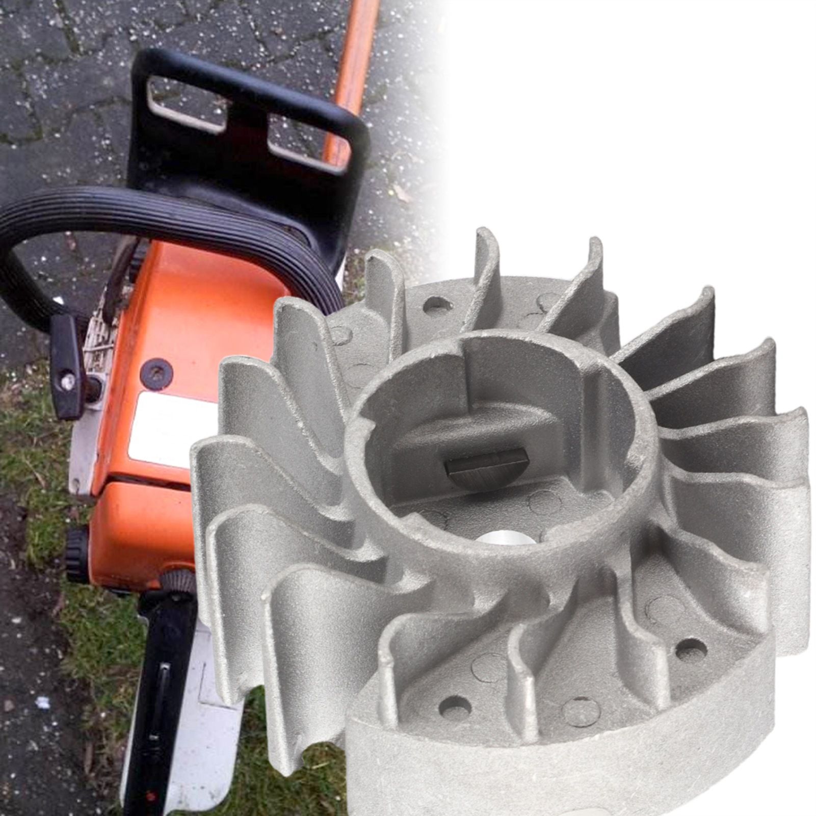 Flywheel Fit for Stihl 021 023 MS210 MS230 MS250 Chainsaw OEM 1123 400 1203 view 3