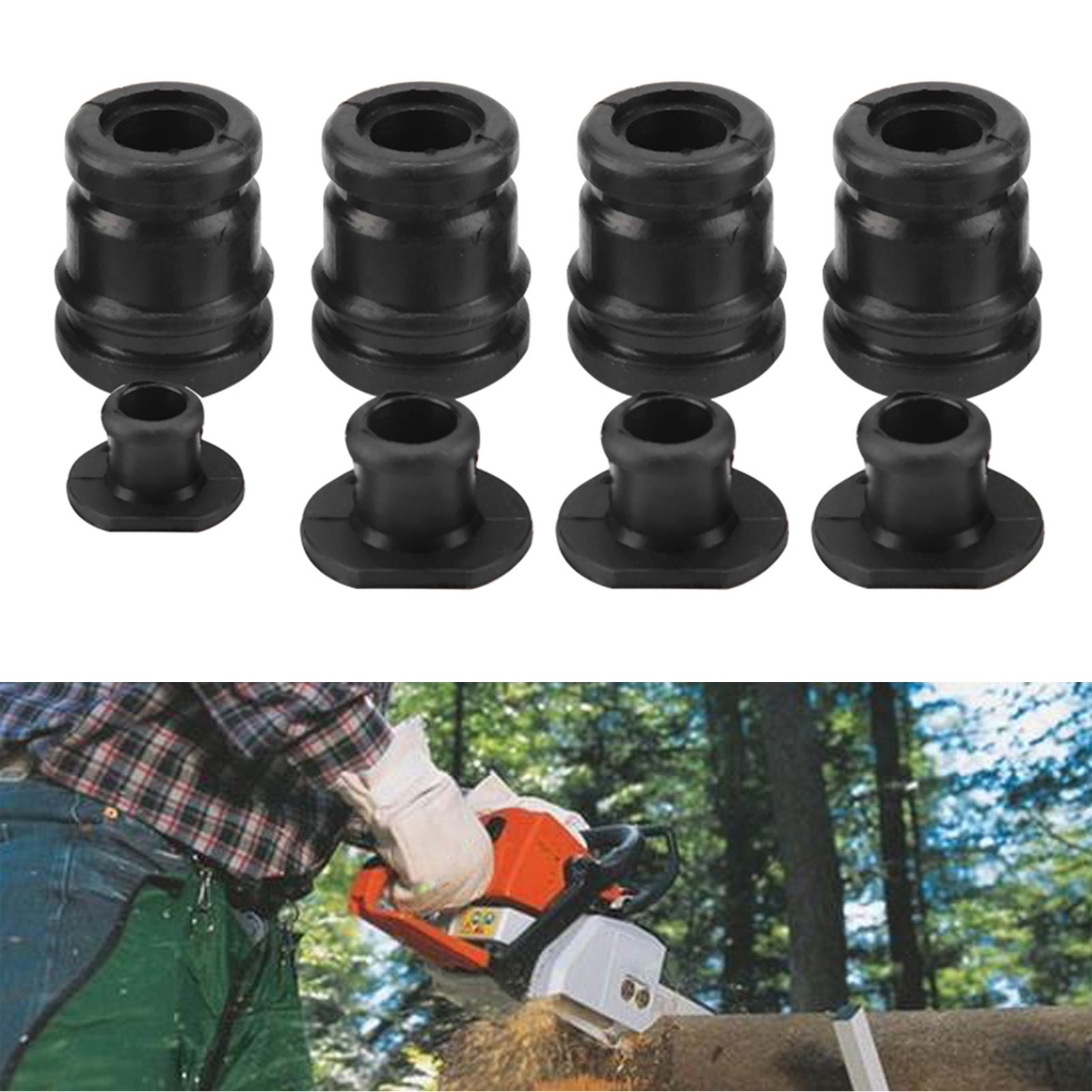 Handle AV Buffer &amp; Plug Cap Mount Set for STIHL MS180 MS170 018 017 Chainsaw view 12