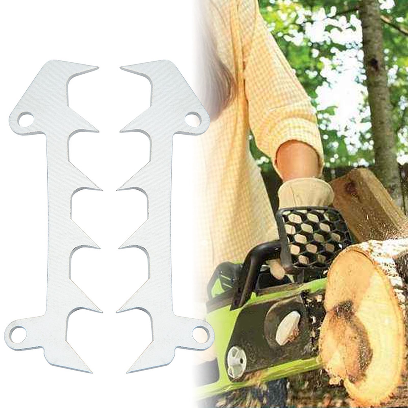 2PCS Bumper Spike Felling Dog Kit for Stihl MS170 MS180 MS210 MS250 New 017 view 3