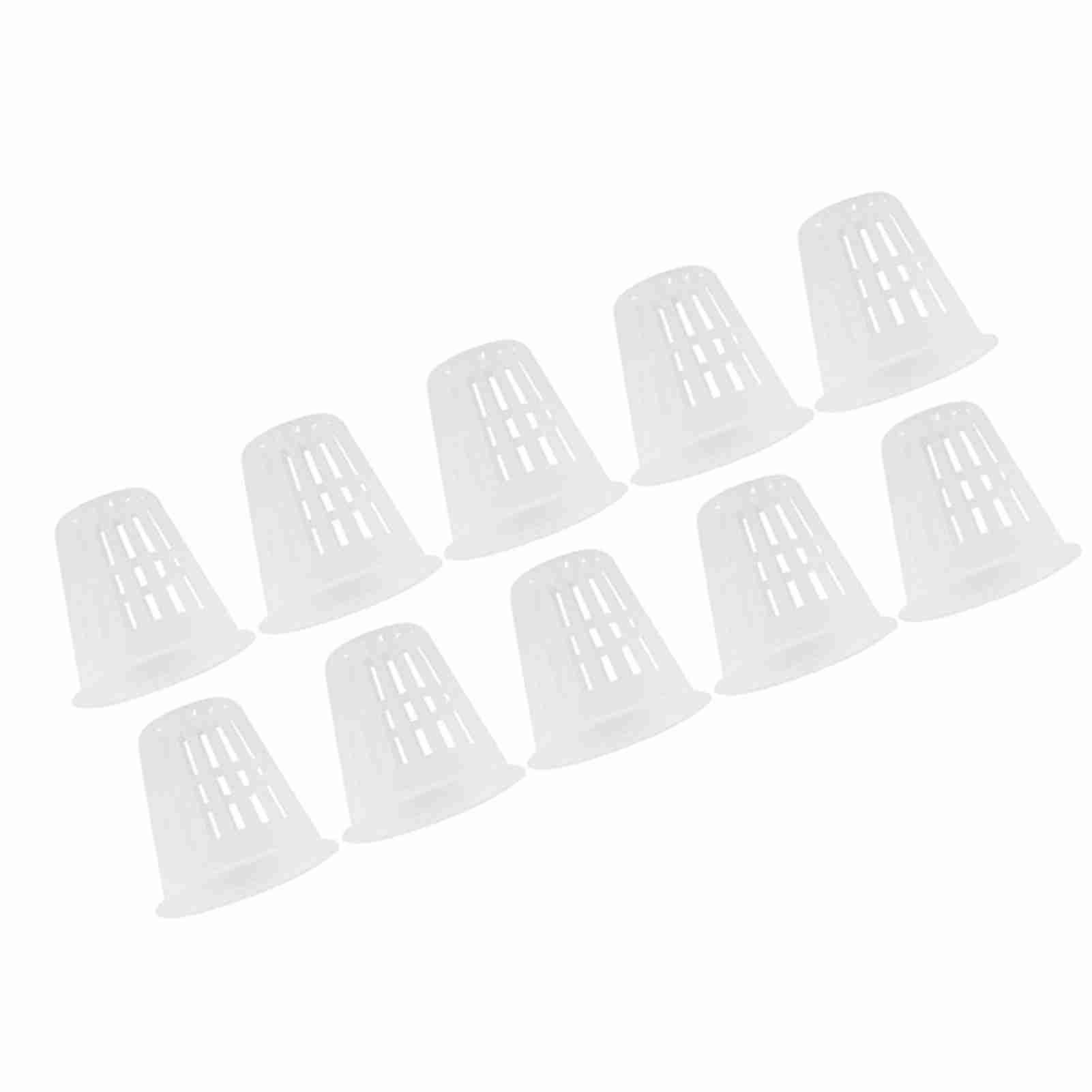 10pcs/Set Durable Safe Plastic Hydroponic Basket Cup for Garden Balcony view 9