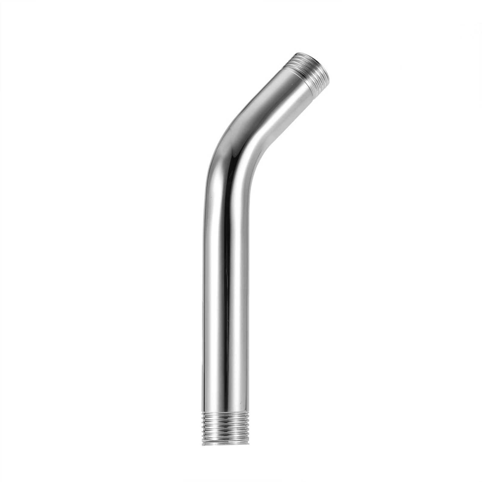 Stainless Steel Handheld Shower Arm Extension Pipe Chrome Plating Wall Mounted view 5