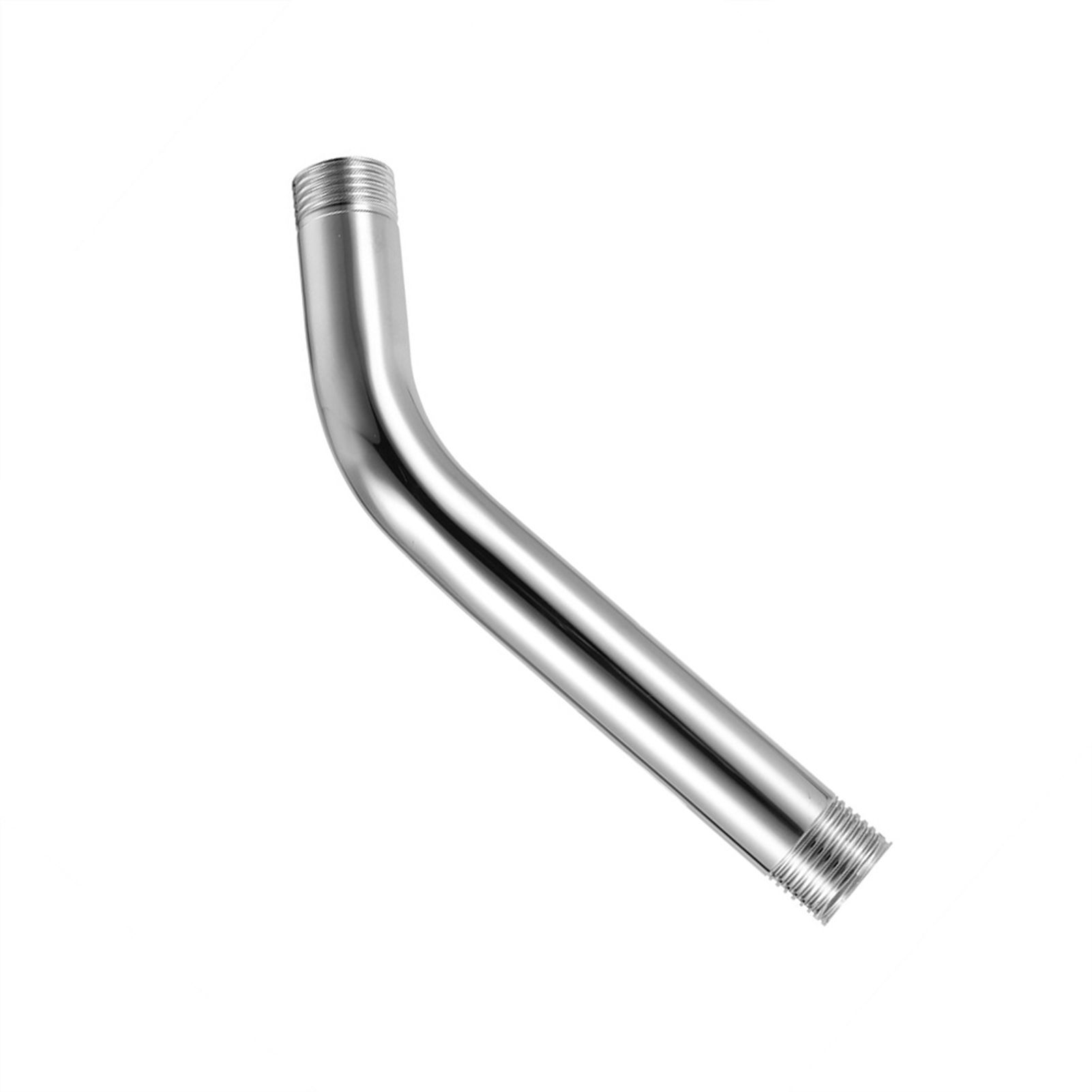 Stainless Steel Handheld Shower Arm Extension Pipe Chrome Plating Wall Mounted view 7