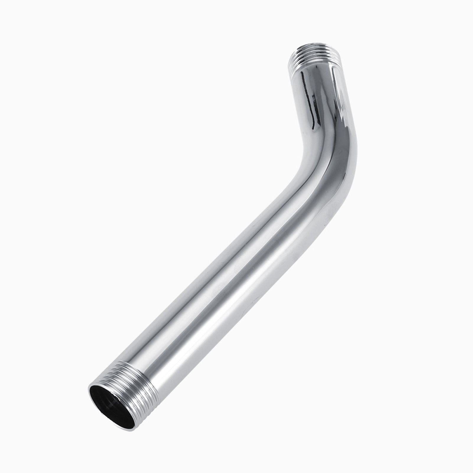 Stainless Steel Handheld Shower Arm Extension Pipe Chrome Plating Wall Mounted view 10