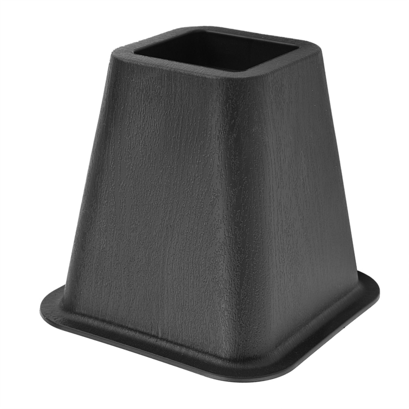 Black Furniture Raisers Set of 4 For Bed Chair Desk Table view 6