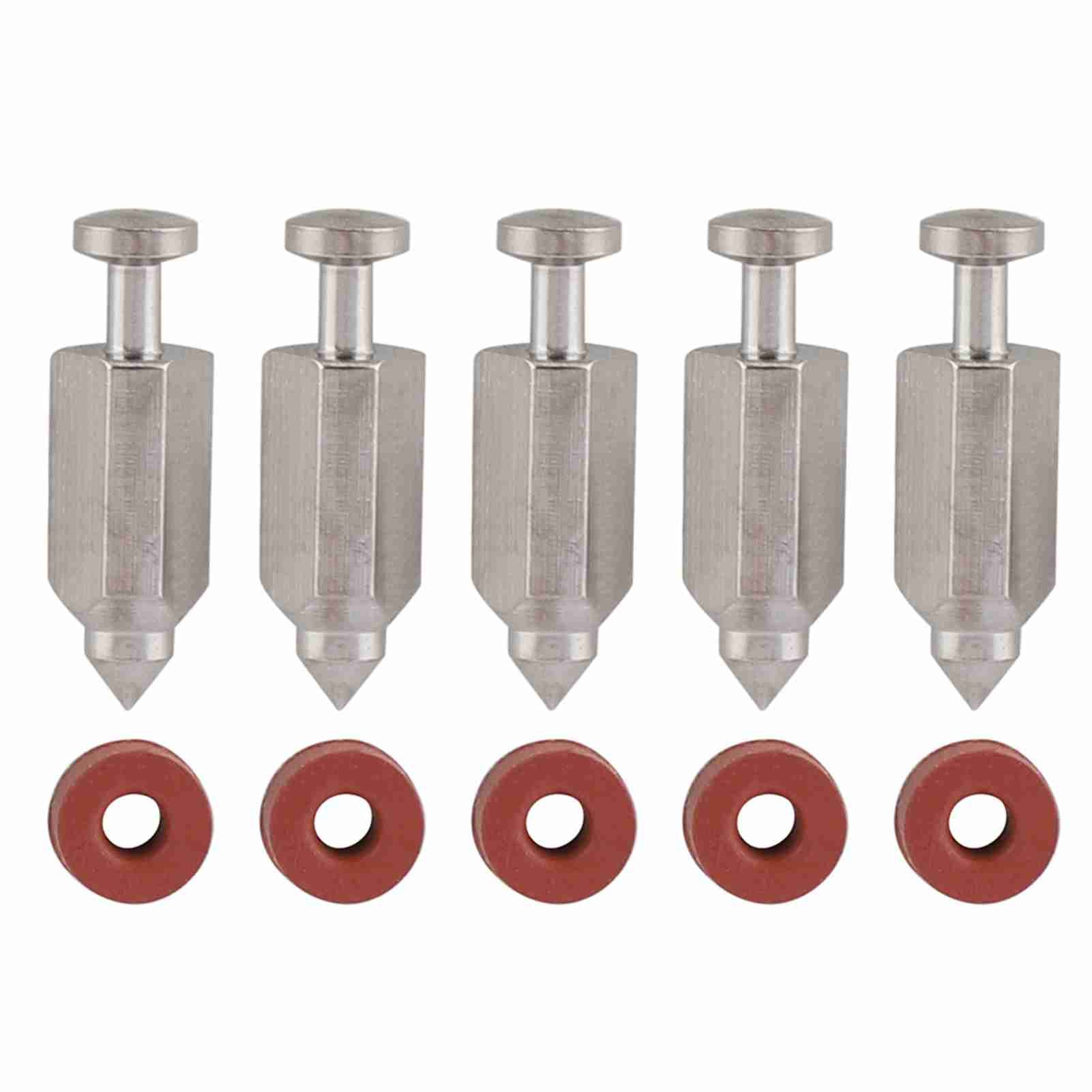 5pcs Carburetor Carb Needle Seat Gasket Repair Kit for 398188 view 2
