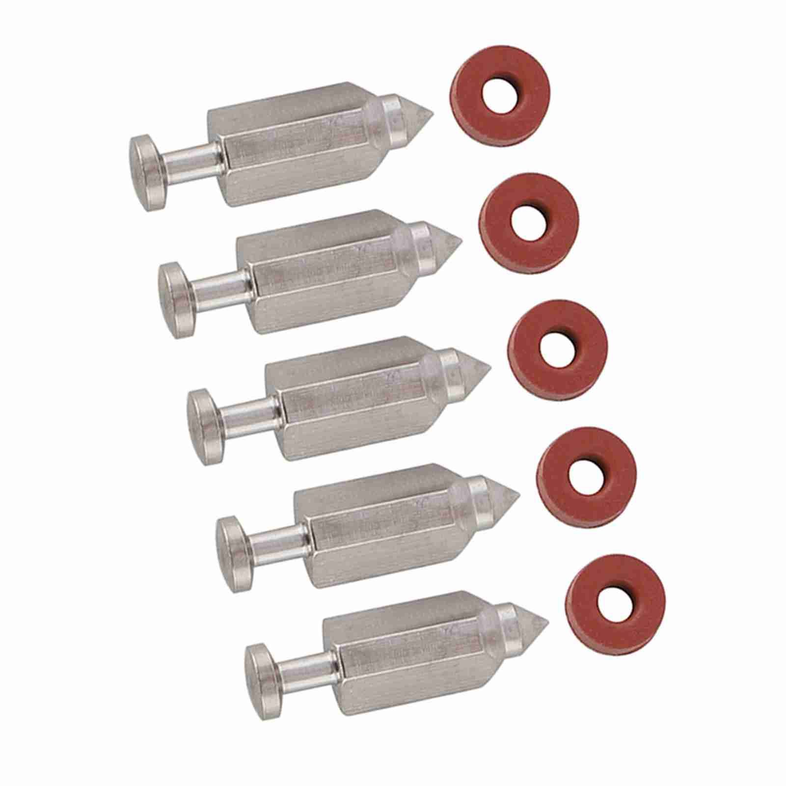 5pcs Carburetor Carb Needle Seat Gasket Repair Kit for 398188 view 3