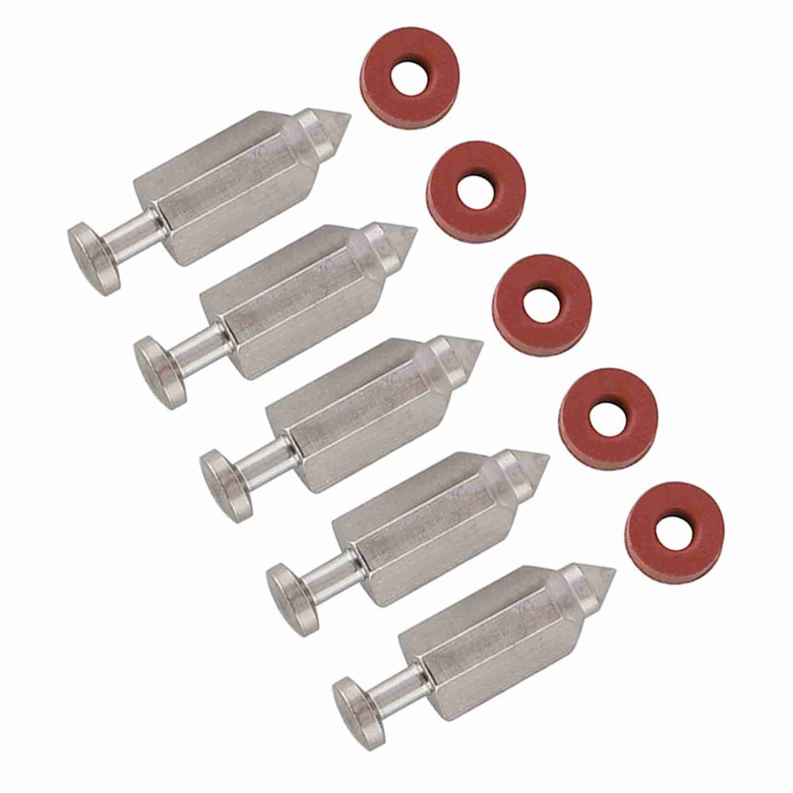 5pcs Carburetor Carb Needle Seat Gasket Repair Kit for 398188 view 4