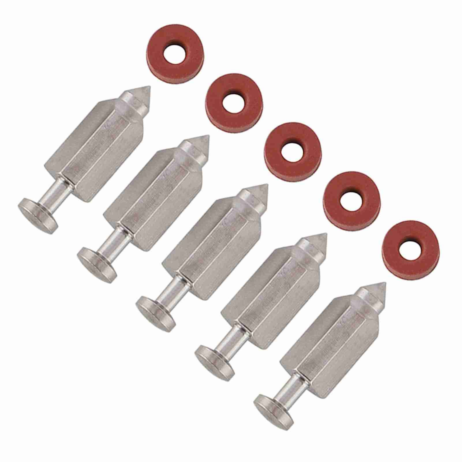 5pcs Carburetor Carb Needle Seat Gasket Repair Kit for 398188 view 5