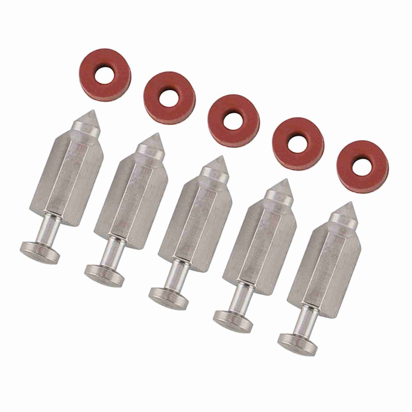 5pcs Carburetor Carb Needle Seat Gasket Repair Kit for 398188 view 6