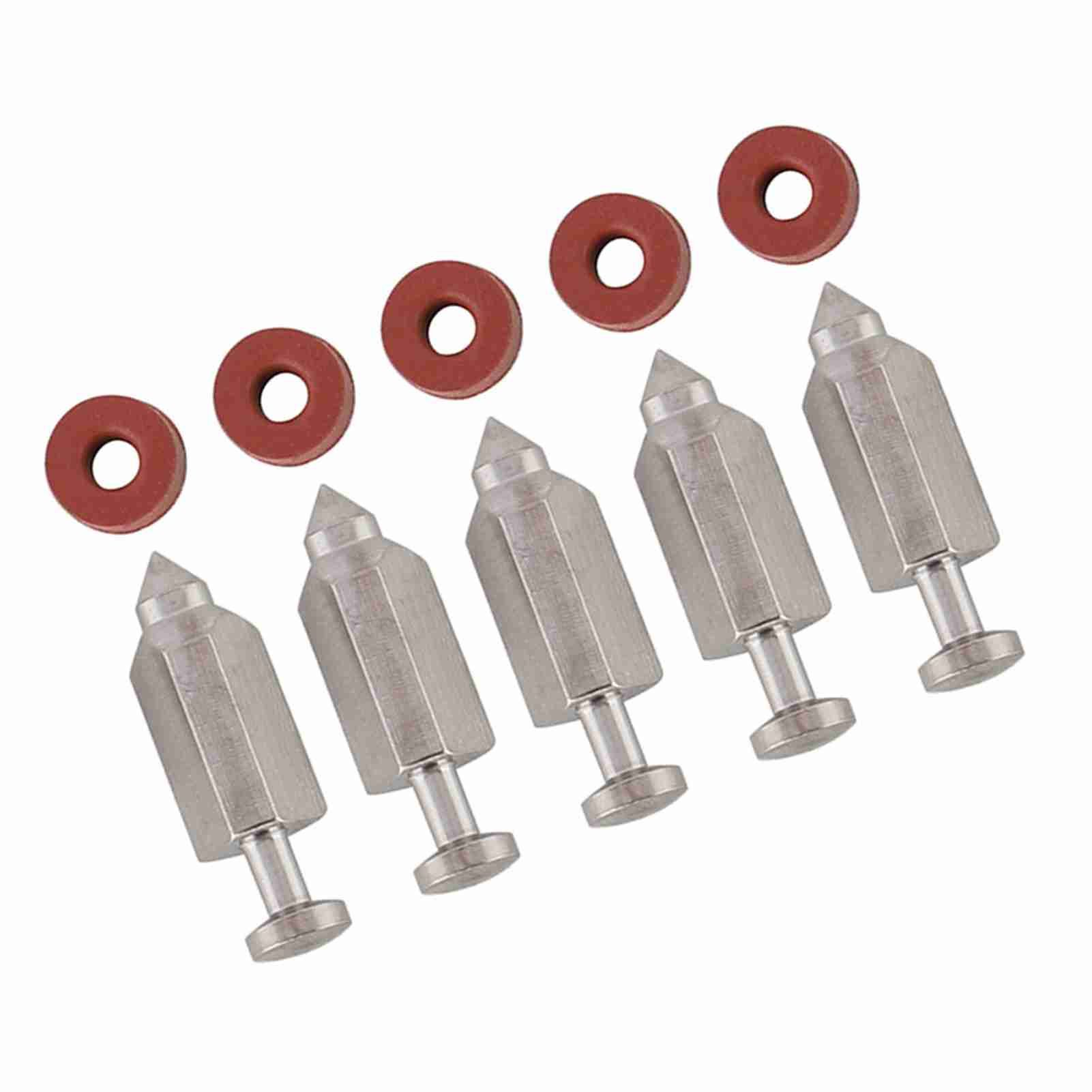 5pcs Carburetor Carb Needle Seat Gasket Repair Kit for 398188 view 8