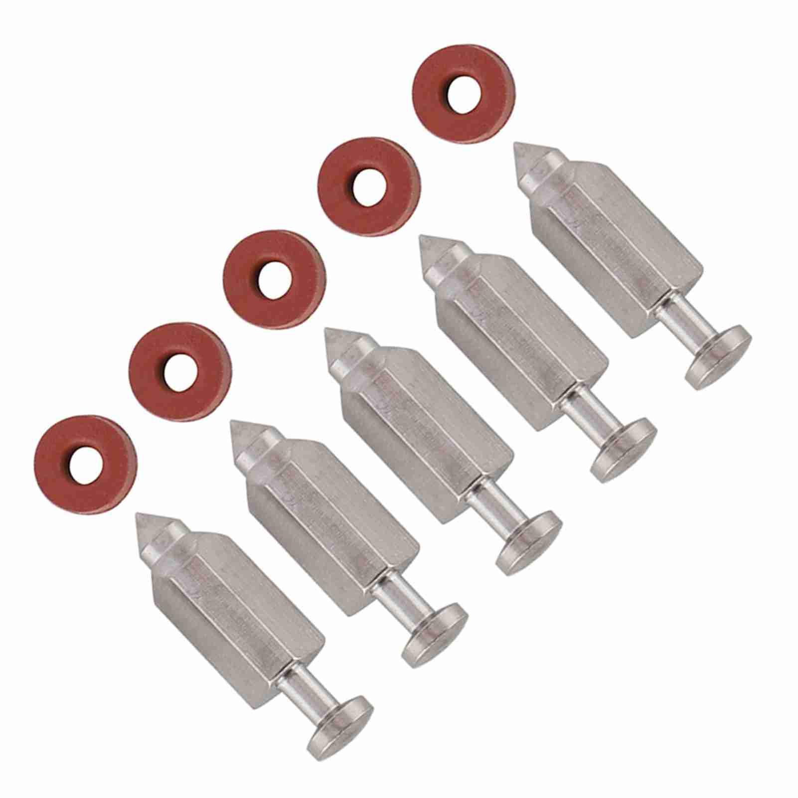 5pcs Carburetor Carb Needle Seat Gasket Repair Kit for 398188 view 9