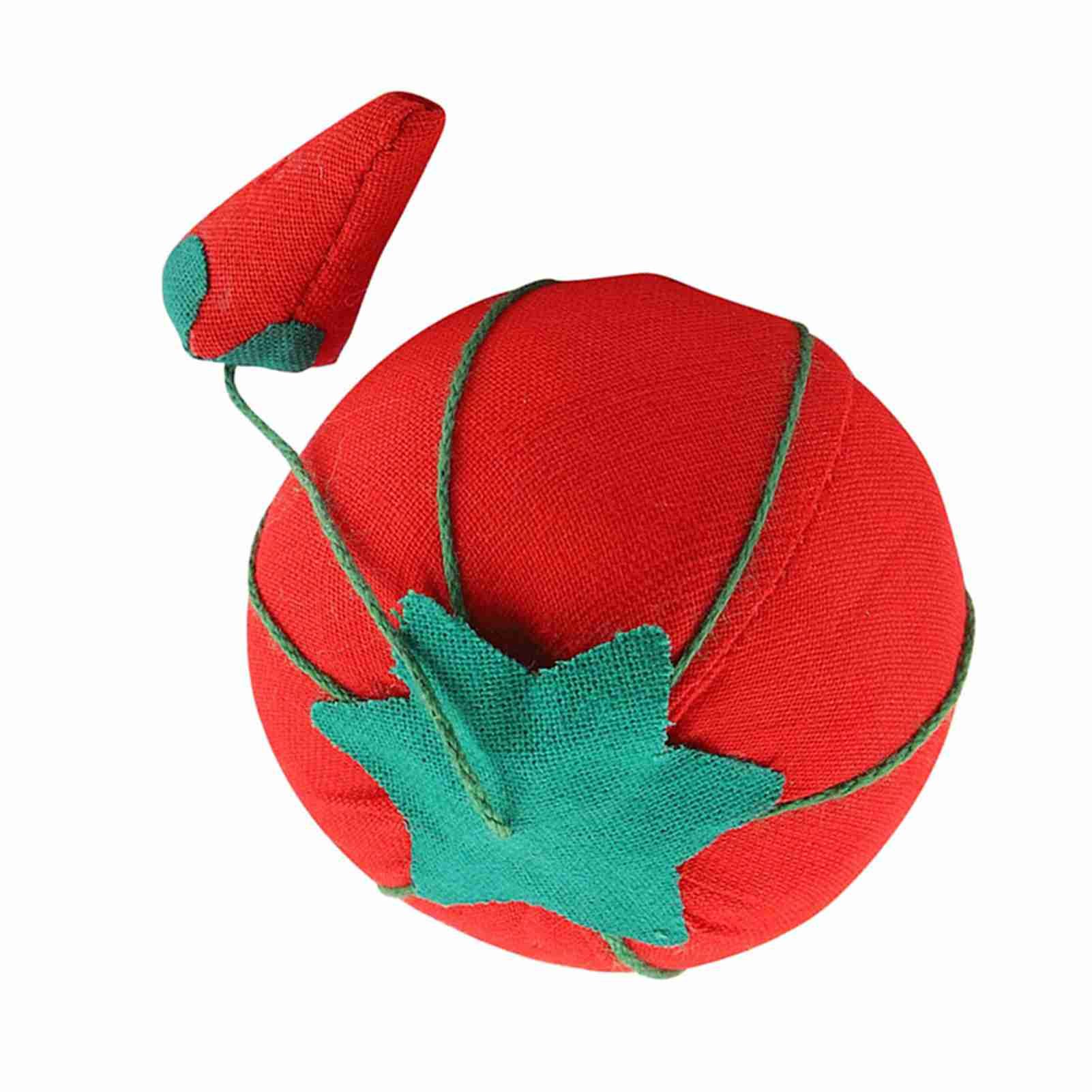 2Pcs/Set Cute Tomato Ball Shape Needle Pincushion Pin Cushion Holder view 11
