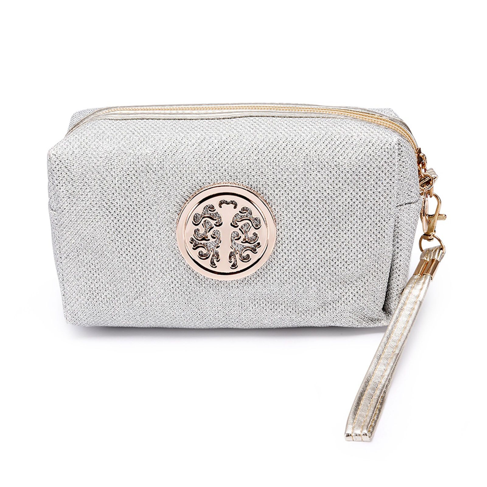 Fashion Portable Nylon Travel Cosmetics Make Up Organizer Pouch Toiletry view 2