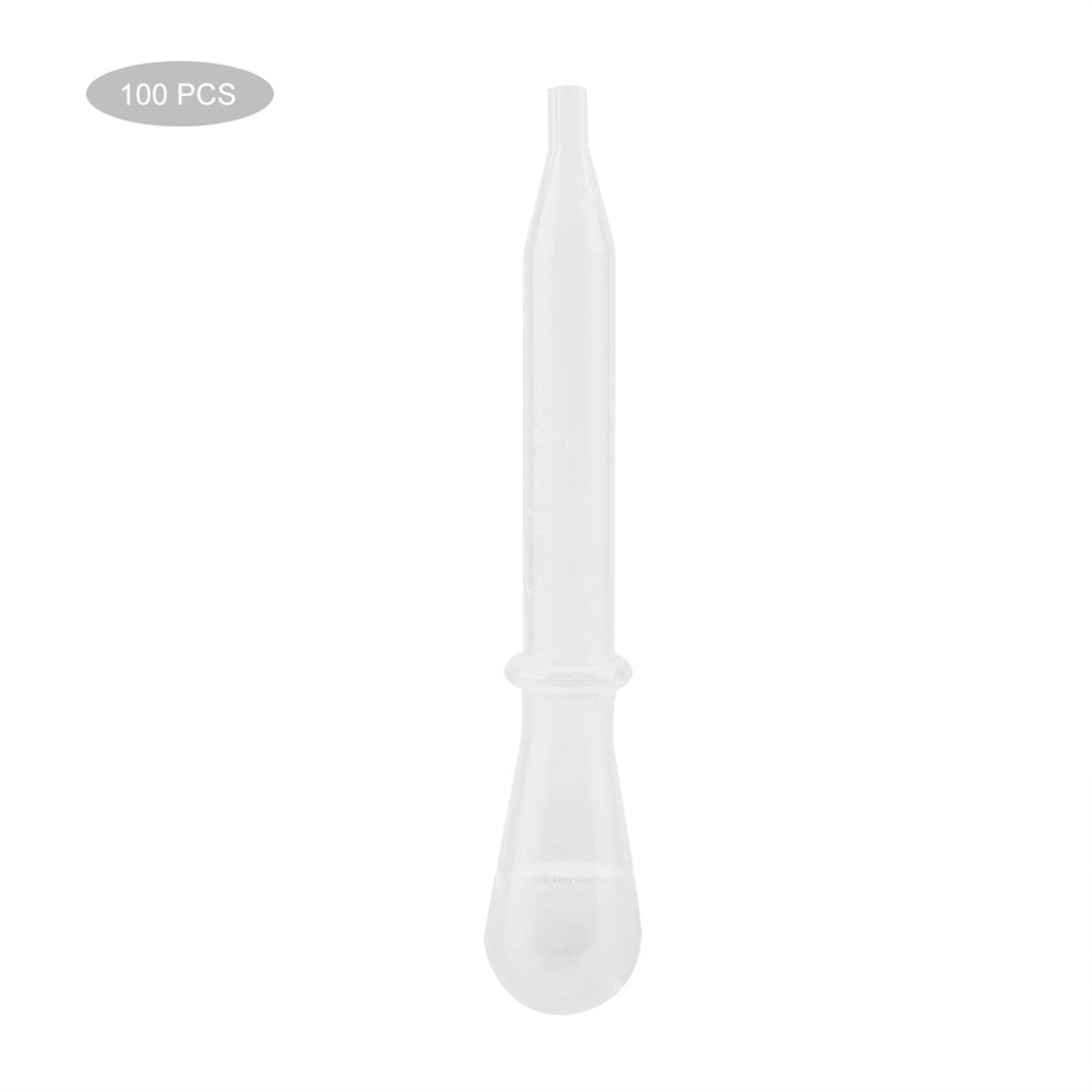 100 PCS Disposable Plastic Pipette Eye Droppers Transfer Liquids Mix Airbrush view 3