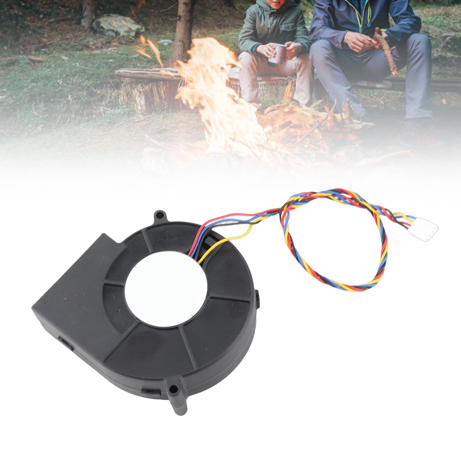 BBQ Fan Air Blower for Barbecue Picnic Camping Fire Charcoal Starter 12V 2.94A view 11