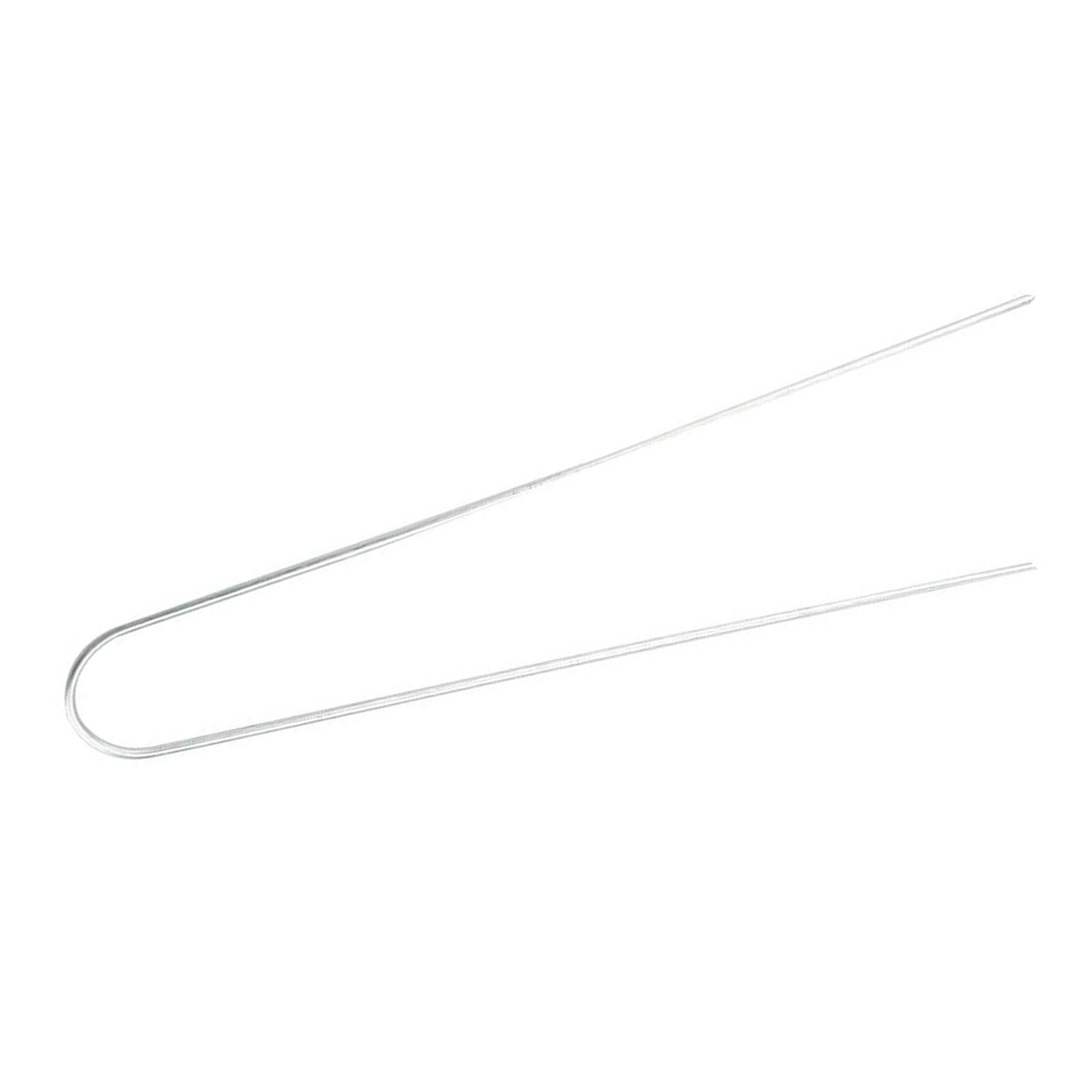 50 PCS Steel Landscape U shaped Stakes Pins Staple Peg for Ground Garden Farm view 9
