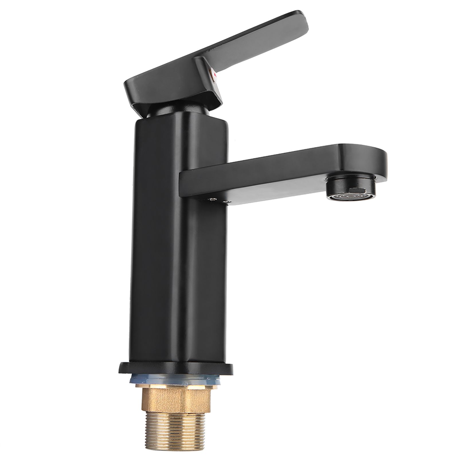 Basin Faucet Single Hole Sink Cold Hot Mixer Water Tap Waterfall Modern Faucets