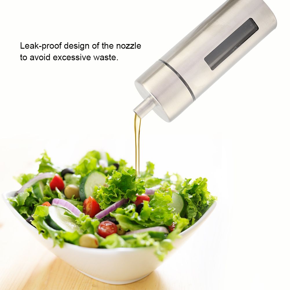 Kitchen Supplies Stainless Steel Leakproof Oil Pot Bottle Soy Sauce Vinegar view 3