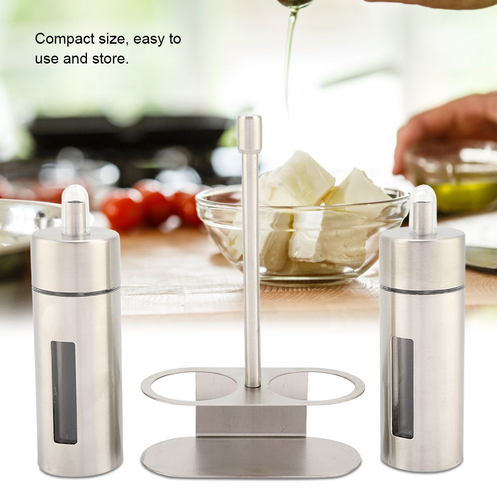 Kitchen Supplies Stainless Steel Leakproof Oil Pot Bottle Soy Sauce Vinegar view 4