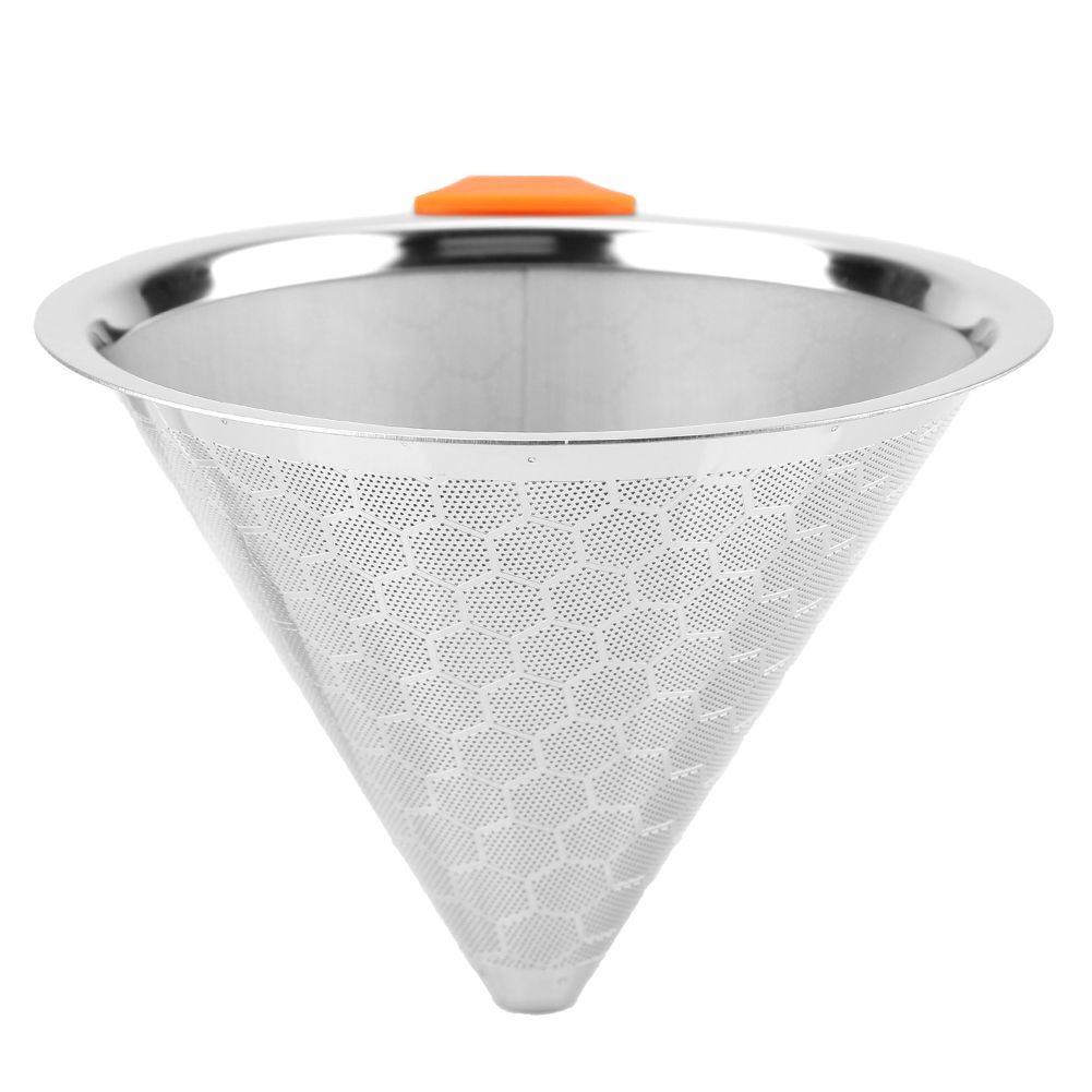 American Stainless Steel Coffee Filter Tea Coffee Dripper Coffee Mesh Strainer view 2