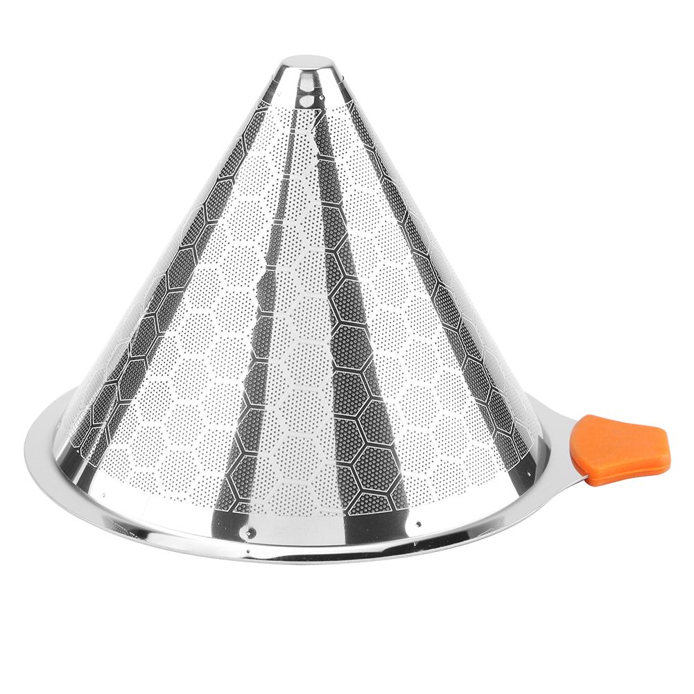 American Stainless Steel Coffee Filter Tea Coffee Dripper Coffee Mesh Strainer view 3