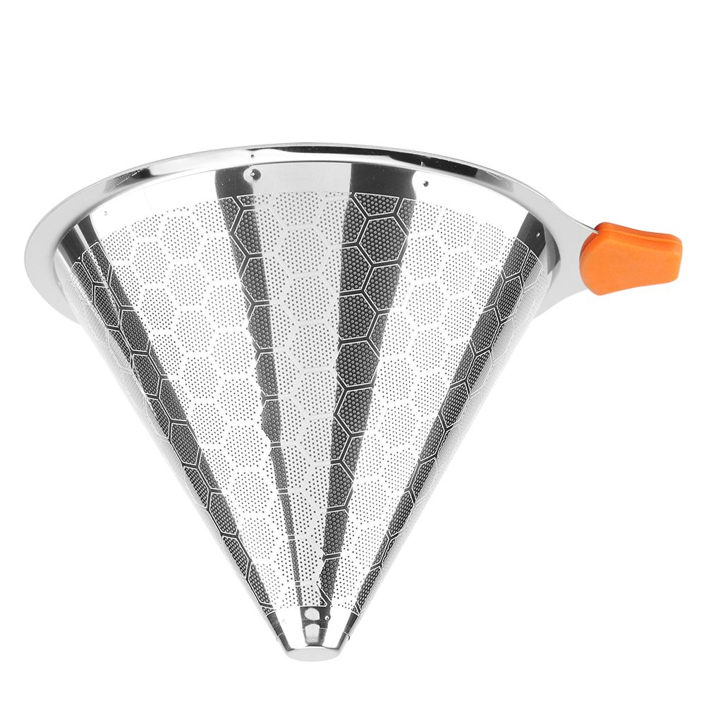 American Stainless Steel Coffee Filter Tea Coffee Dripper Coffee Mesh Strainer view 4