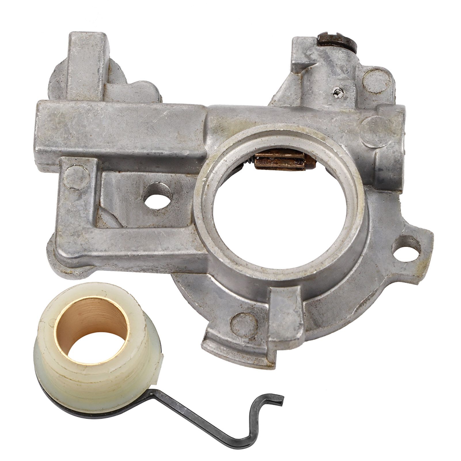Oil Pump Set Oiler Worm Gear Spring Kit Replacement for Stihl 066 MS650 MS660 view 2