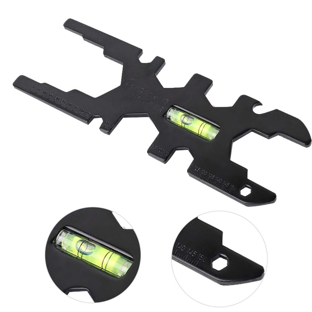 Multi function Bathroom Wrench Tool Faucet Water Pipe Black Household view 7