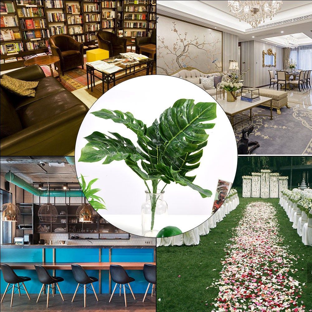 Artificial Plant Flower Fake Foliage for Home Living Room Decoration Garden Decor view 5