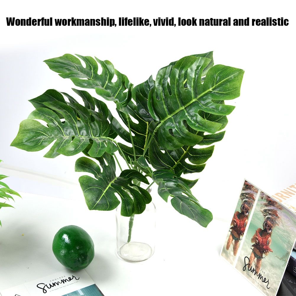 Artificial Plant Flower Fake Foliage for Home Living Room Decoration Garden Decor view 7