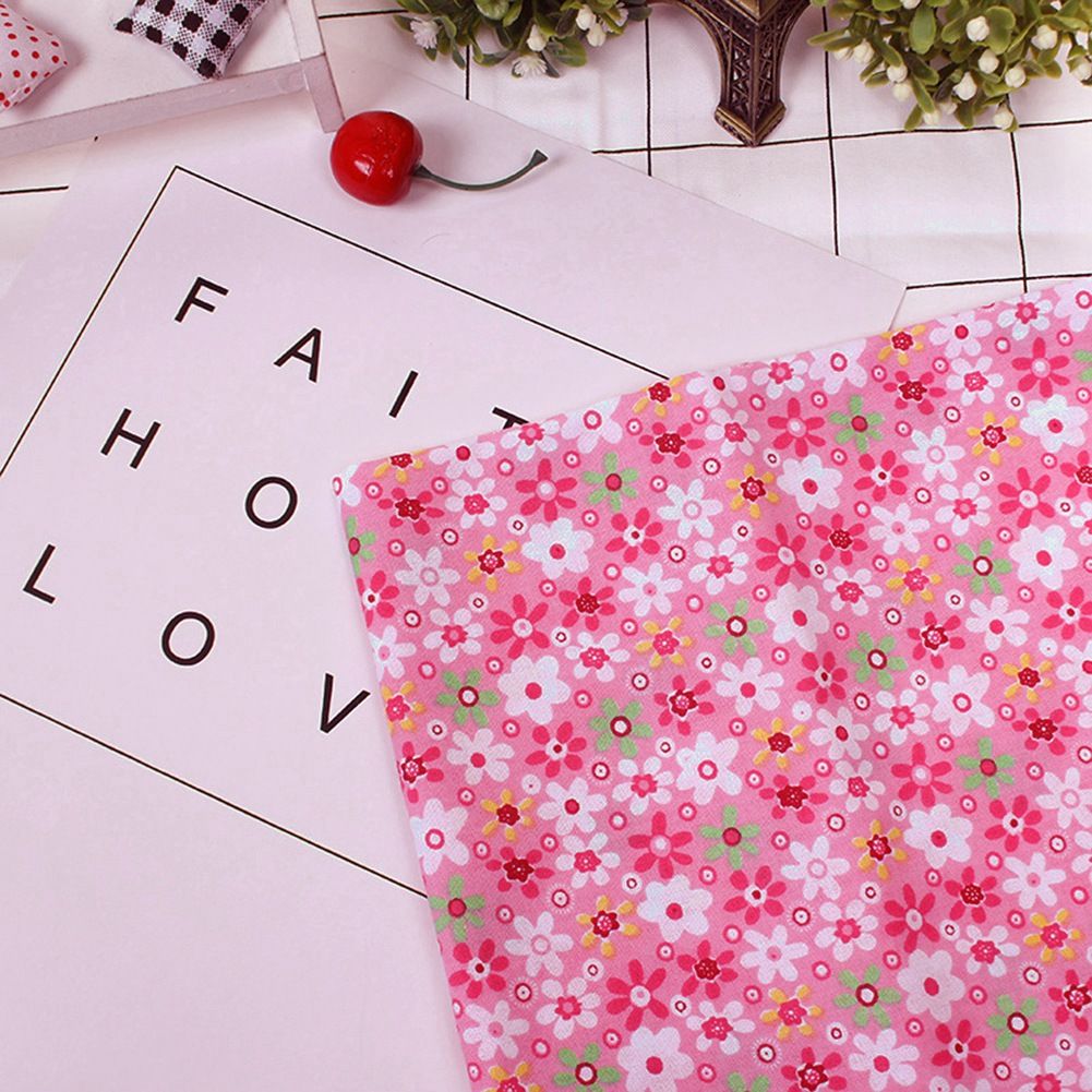 7pcs Cotton Fabric DIY Assorted Squares Pre Cut Bedding Suite Quarters Bundle view 11