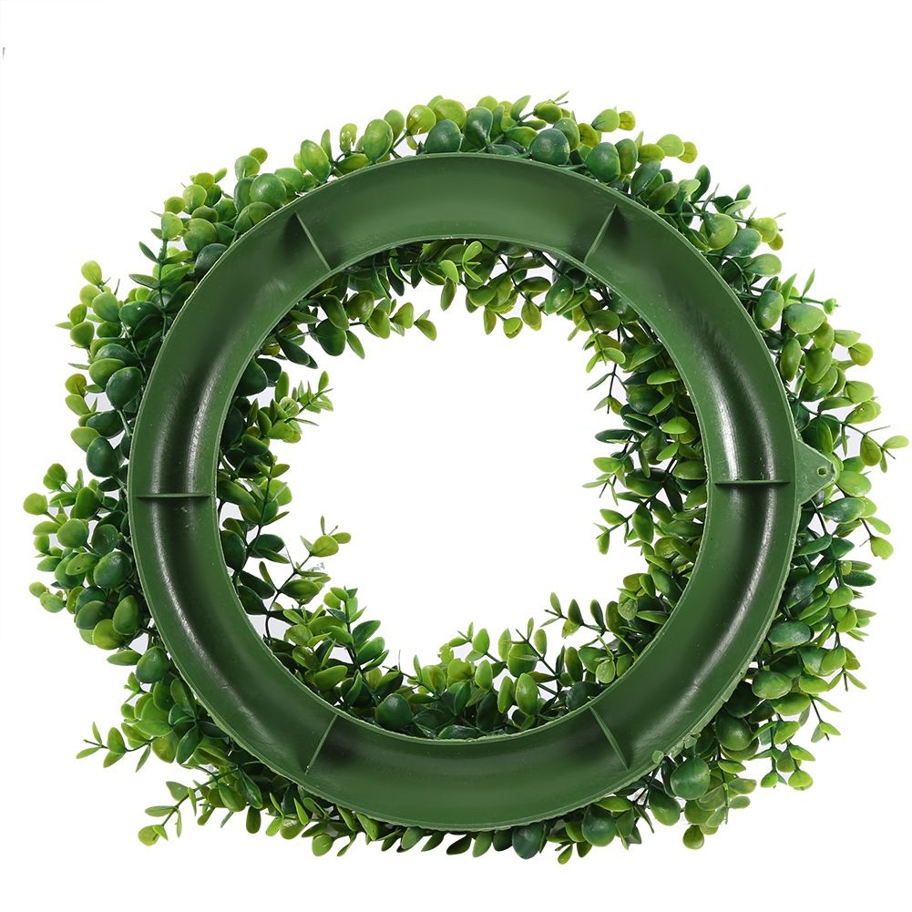 40cm Door Hanging Wall Window Flower Green Leaf Wreath Home Wedding Party Decor view 9