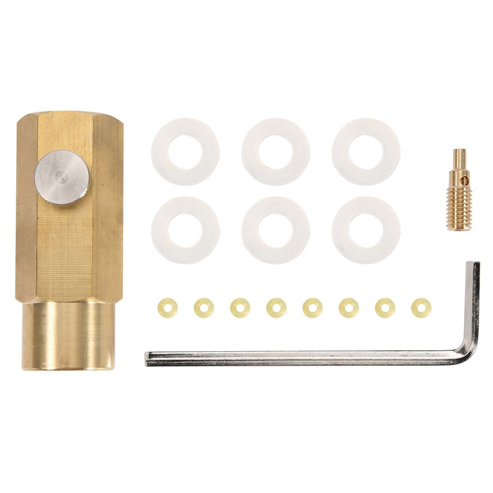 Filling SodaStream Tank CO2 Refill Adapter Connector Kit for CGA320 Valve of view 2