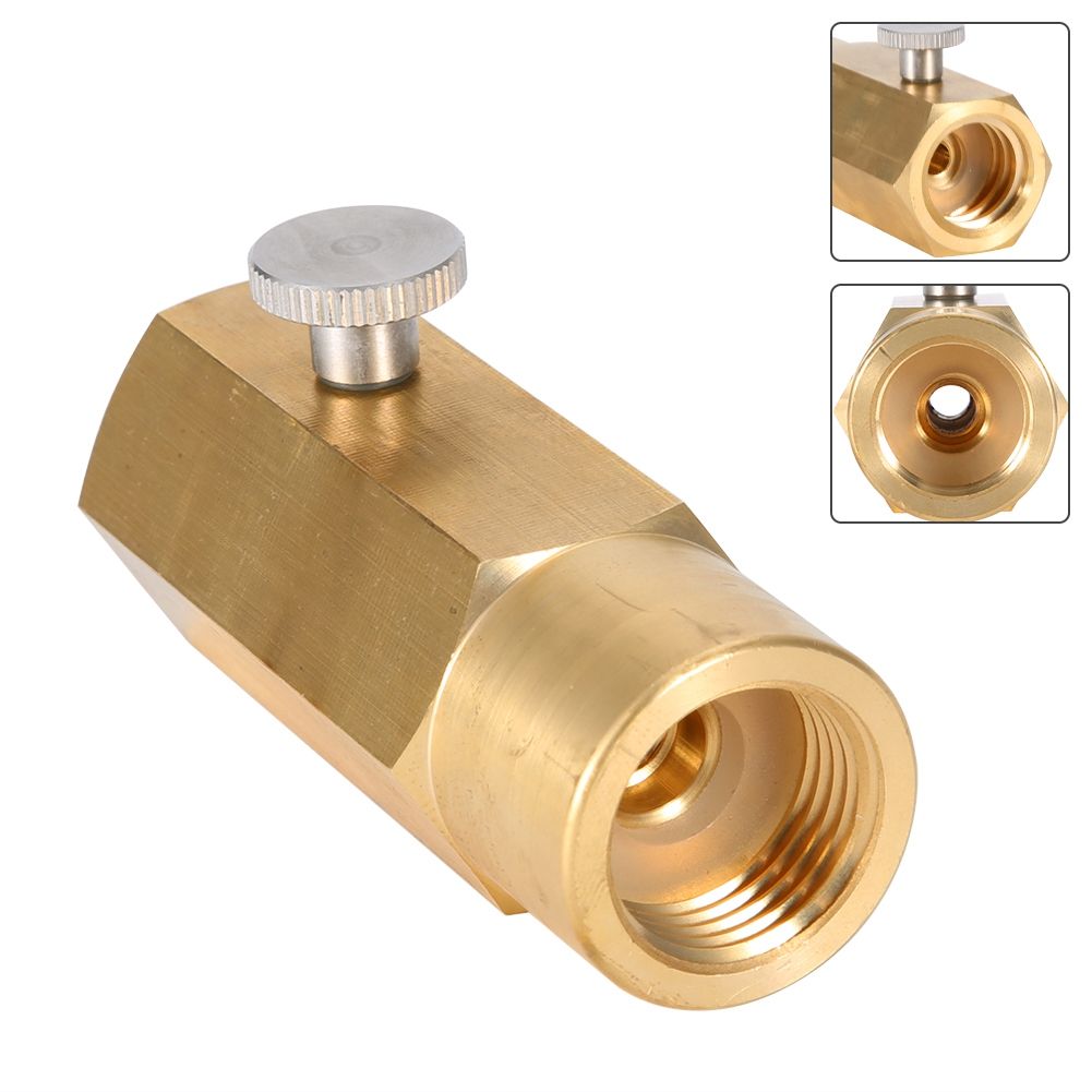 Filling SodaStream Tank CO2 Refill Adapter Connector Kit for CGA320 Valve of view 5