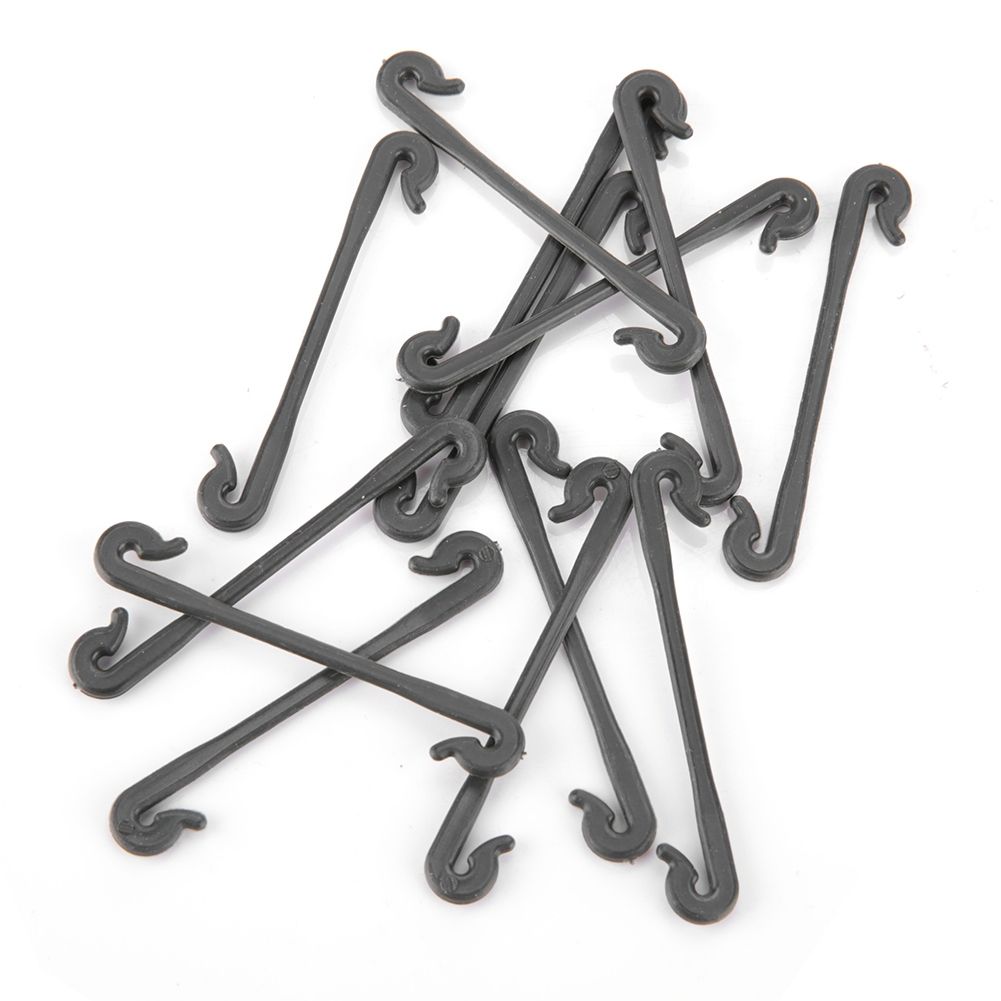 100Pcs Grape Grafting Clips Garden Plant Vegetable Vine Fixing Clamp Black view 3