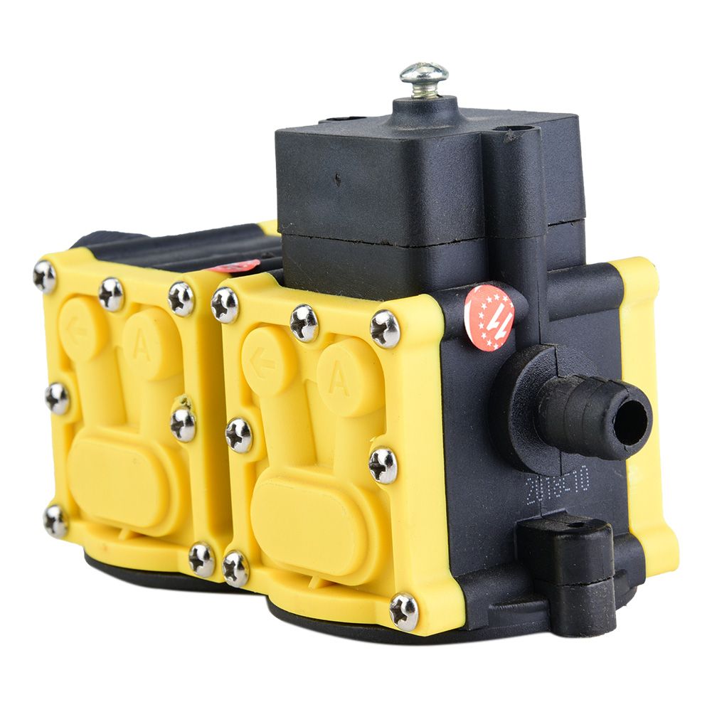 Diaphragm pump head accessories 12V double core electric sprayer motor view 4
