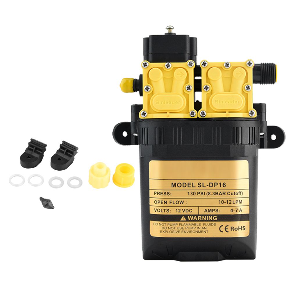12V High Pressure Agricultural Electric Water Pump Water Sprayer Pump view 2
