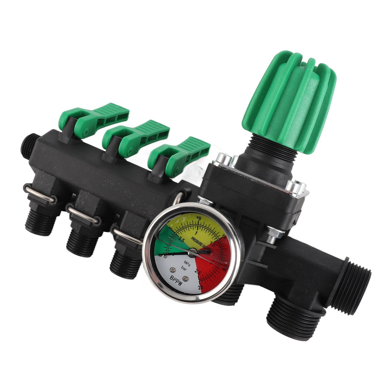 Agricultural Sprayer Control Shut Off Valve 3 Way Water Splitter view 3