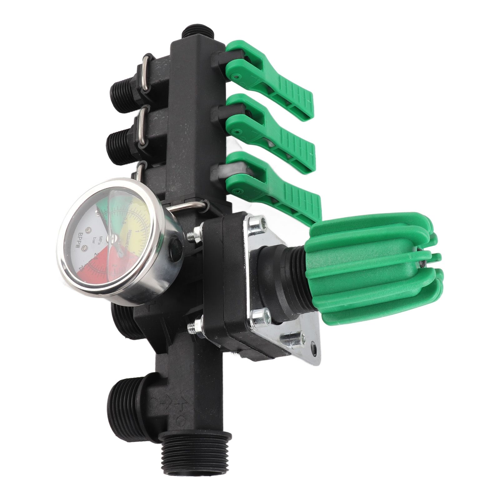 Agricultural Sprayer Control Shut Off Valve 3 Way Water Splitter view 4
