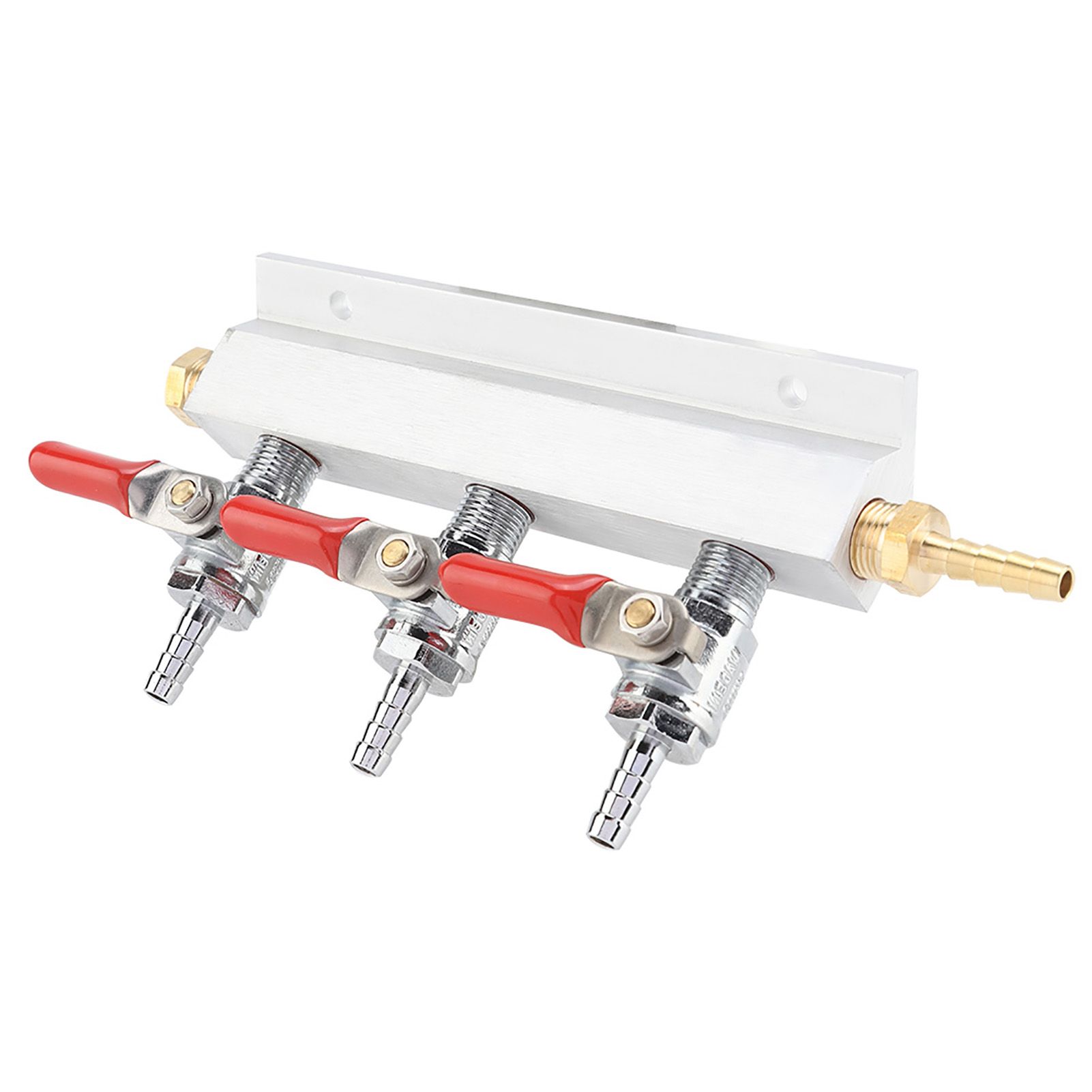 3 Way CO2 Gas Distribution Manifold Beer Dispensing Barrel Dispenser view 3