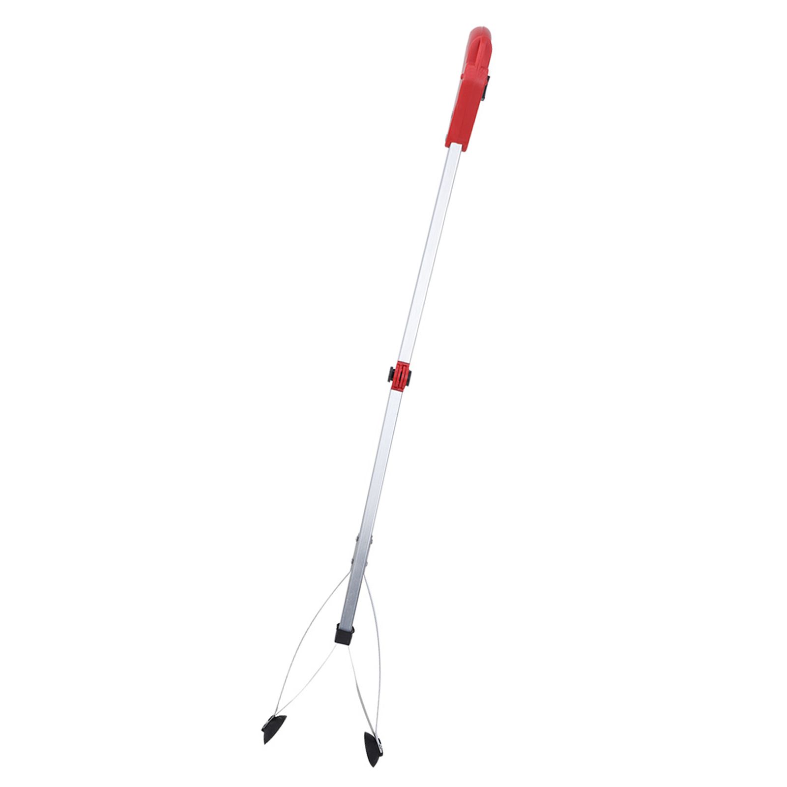 Garbage Picker Folding Trash Grabber for Garden Leaves Waste Pick Up(Red handle) view 9