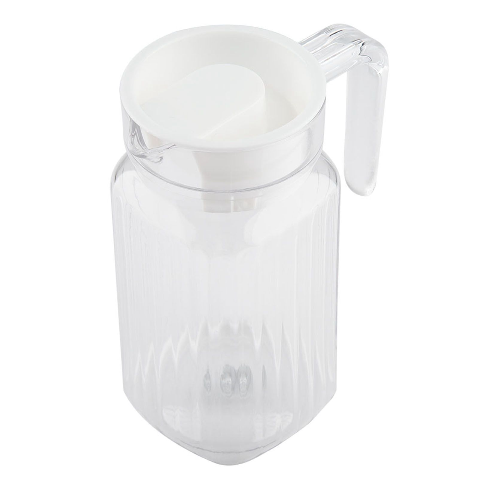 500ml Acrylic Transparent Juice Bottle Striped Water Ice Cold Juice Jug with view 3