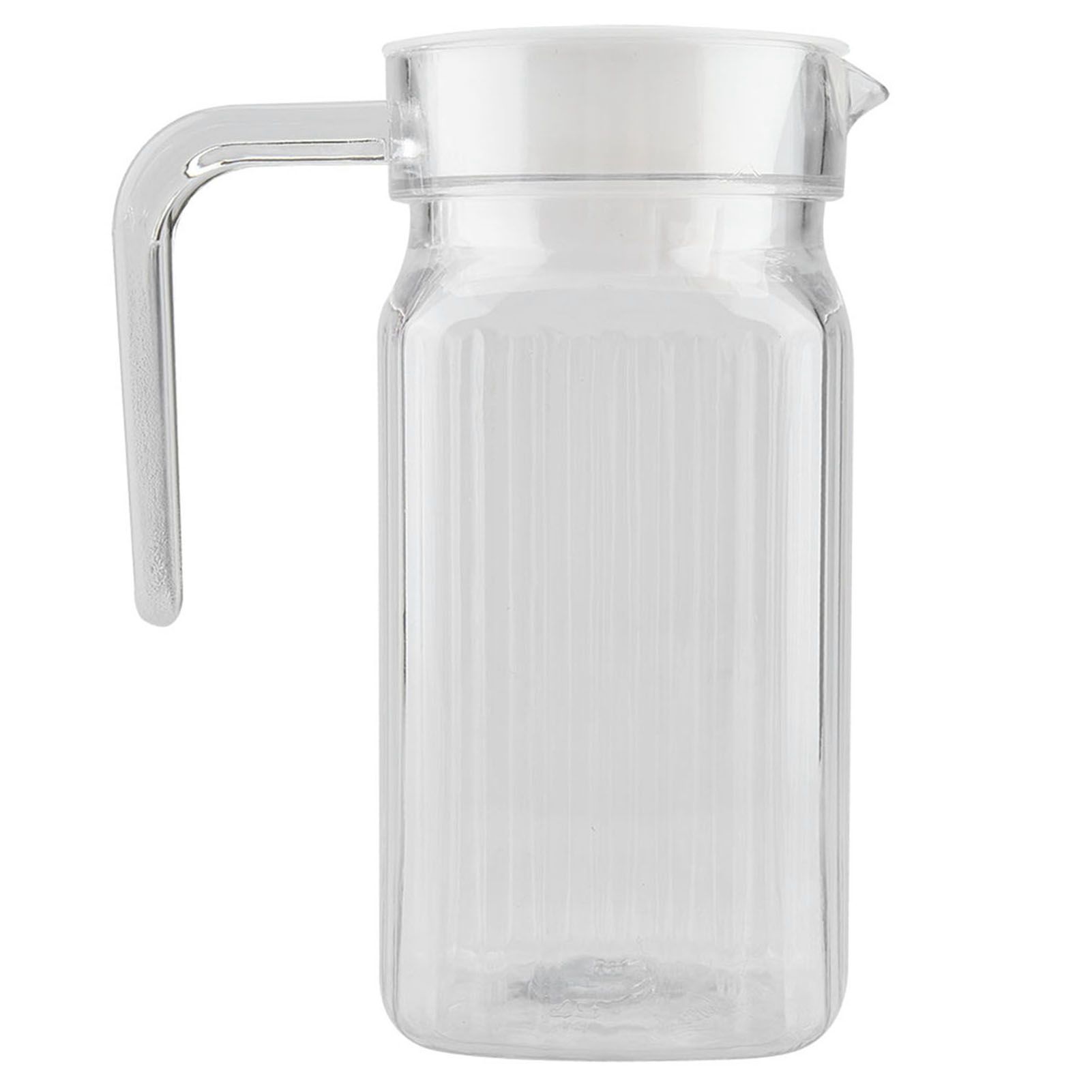500ml Acrylic Transparent Juice Bottle Striped Water Ice Cold Juice Jug with view 11