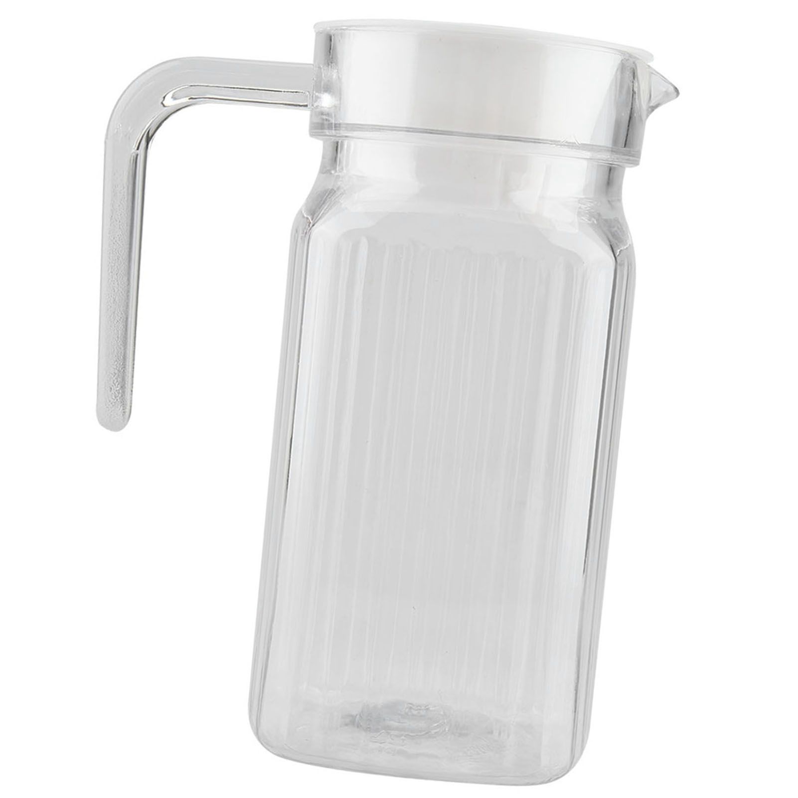 500ml Acrylic Transparent Juice Bottle Striped Water Ice Cold Juice Jug with view 12