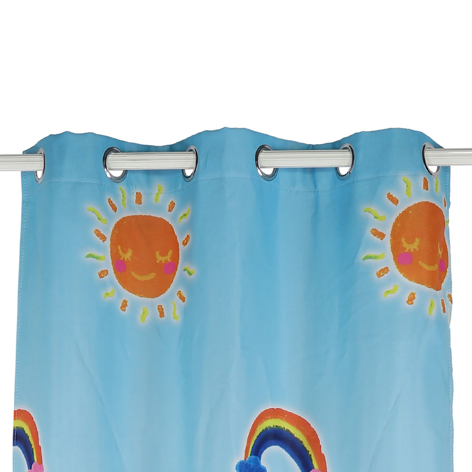 Window Curtain Cartoon Pencils Pattern Sheer Drape Curtain Child Kids Room Bedroom view 11