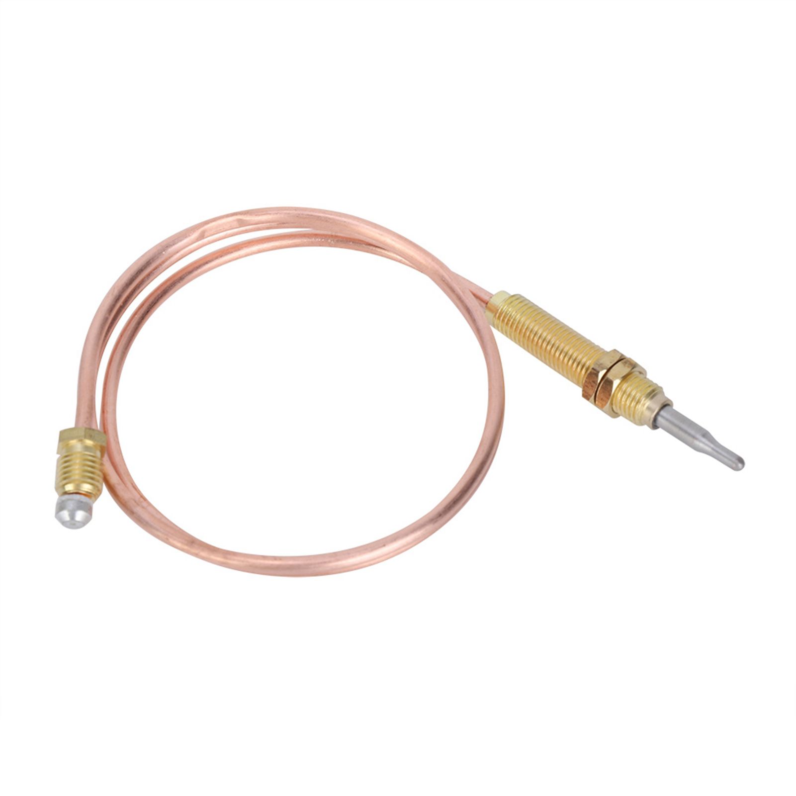 M8 Thread Heating Gas Burner Thermocouple Probe 600mm for Fireplace BBQ Grill view 2
