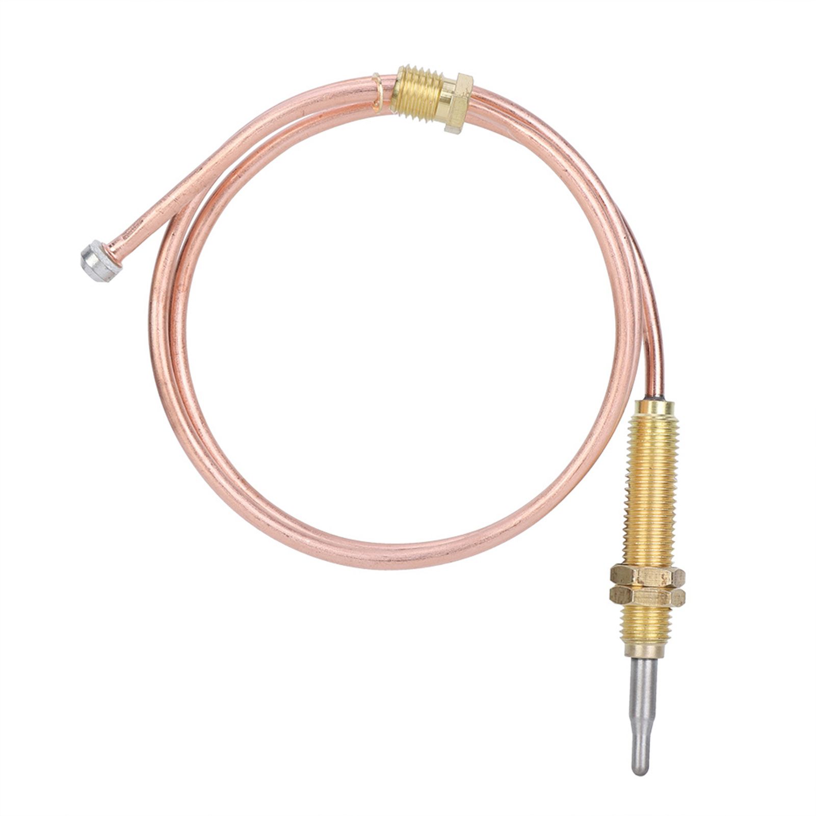 M8 Thread Heating Gas Burner Thermocouple Probe 600mm for Fireplace BBQ Grill view 3