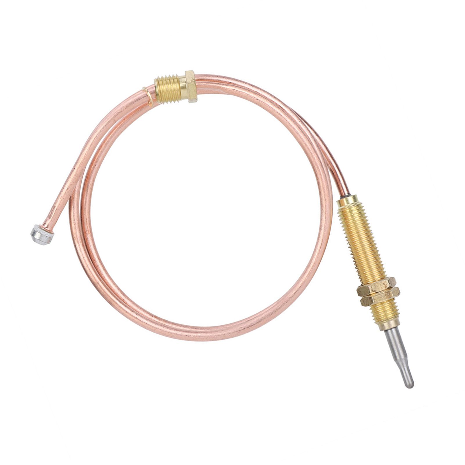 M8 Thread Heating Gas Burner Thermocouple Probe 600mm for Fireplace BBQ Grill view 8