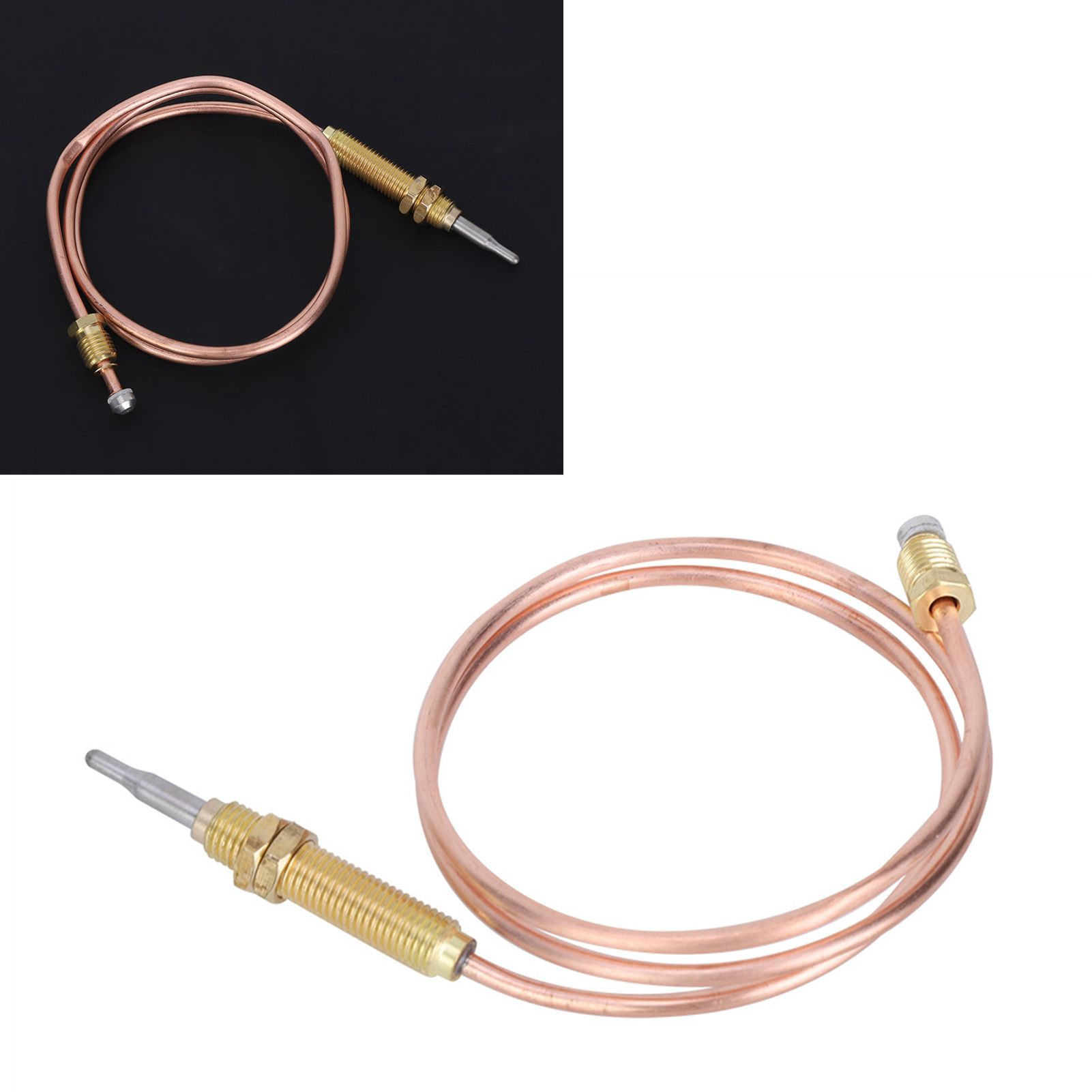 M8 Thread Heating Gas Burner Thermocouple Probe 600mm for Fireplace BBQ Grill view 11