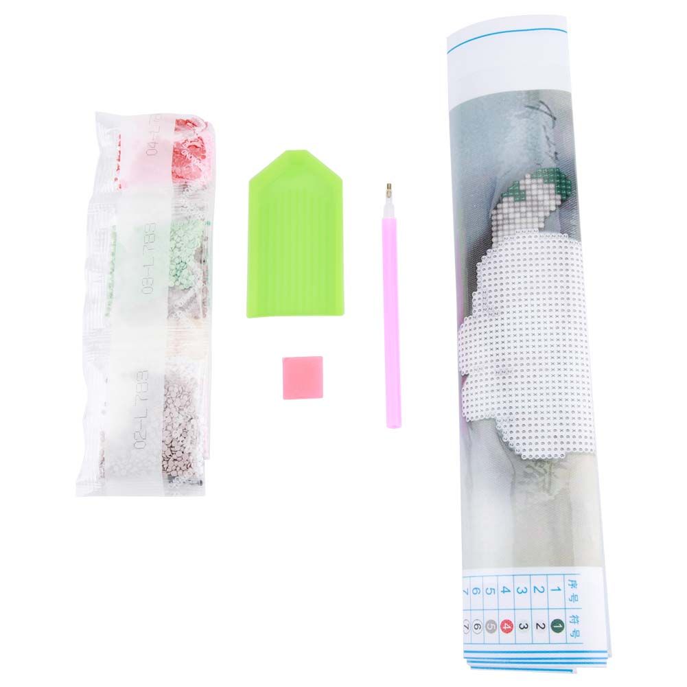 DIY Rhinestone Embroidery Cross Stitch Cat Diamond Painting Art Craft Home — image 1
